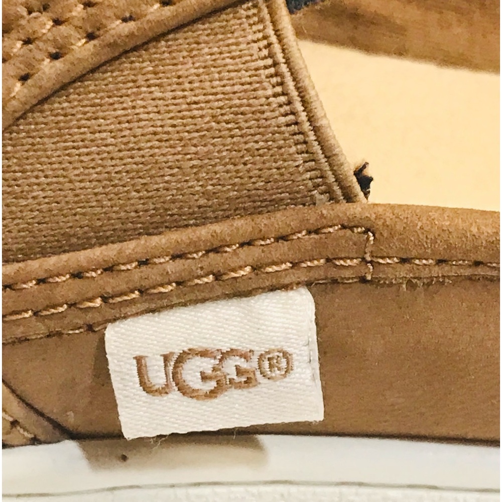 UGG Women’s Gene Sneakers Tan sz 9.5 - Picture 11 of 15